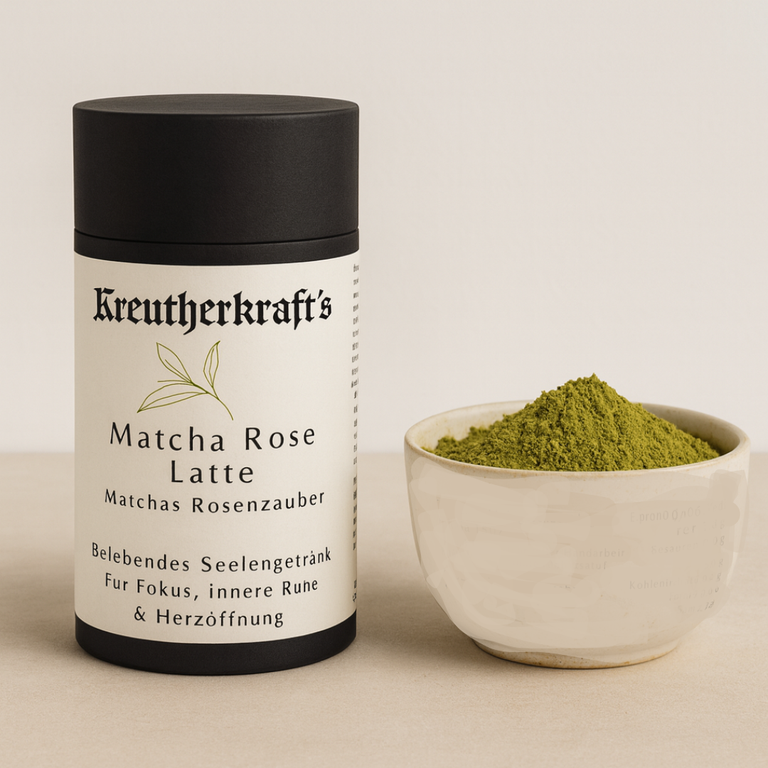 Matcha Rose Latte
