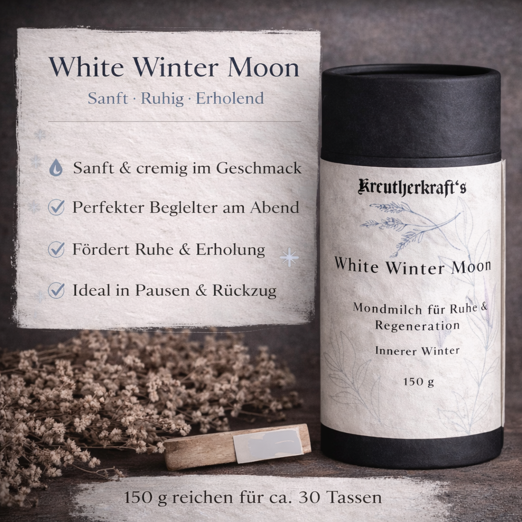 WHITE WINTER MOON - Mondmilch & Abendritual Pflanzenkraft