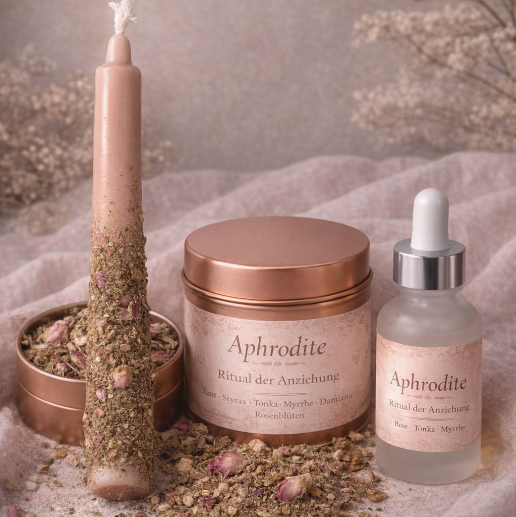 Aphrodite Ritual Set – Liebe, Sinnlichkeit & Herzöffnung
