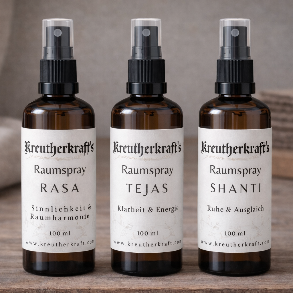 Raumspray-Set „Klarheit · Ruhe · Sinnlichkeit“