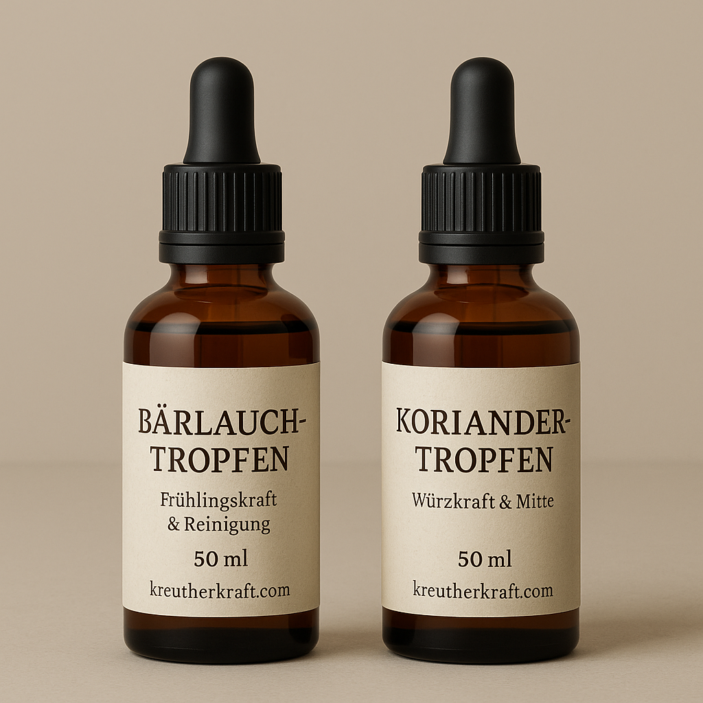Bärlauch & Koriandertropfen Set