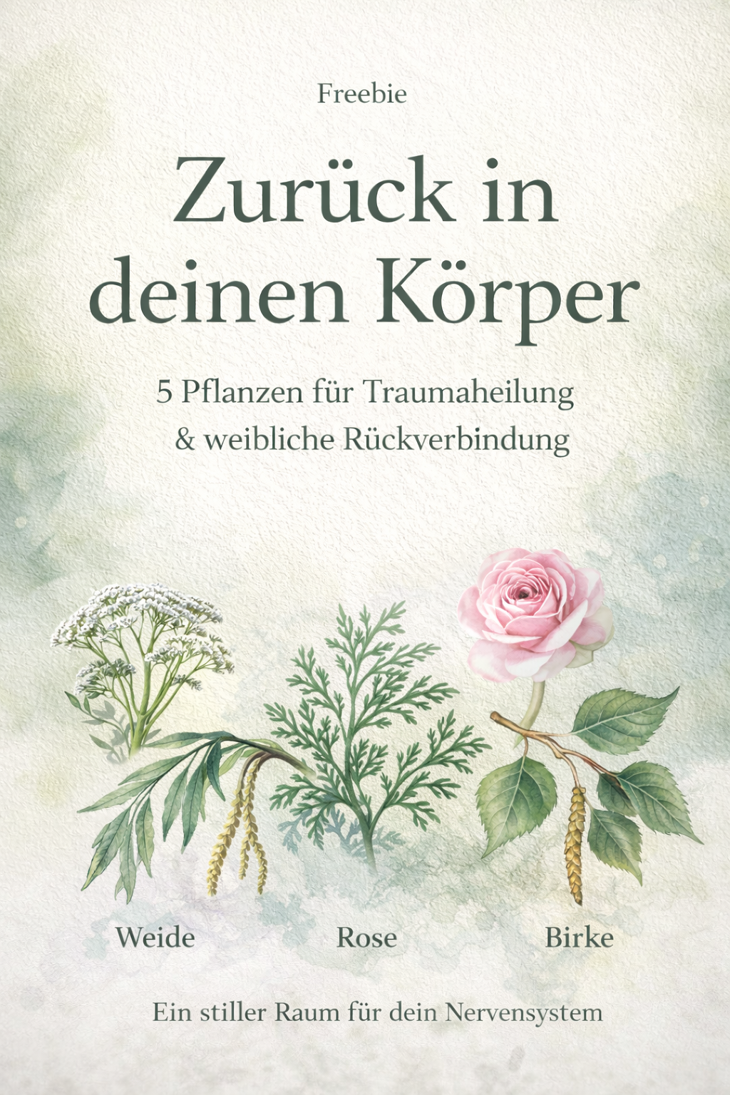 Pflanzenbegleiter für dein Nervensystem & deine weibliche Rückverbindung