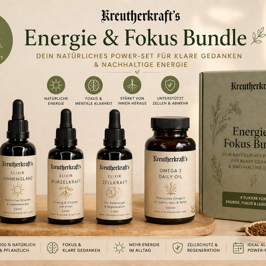Energie & Fokus Bundle – Natürliches Power-Set für klare Gedanken & nachhaltige Energie