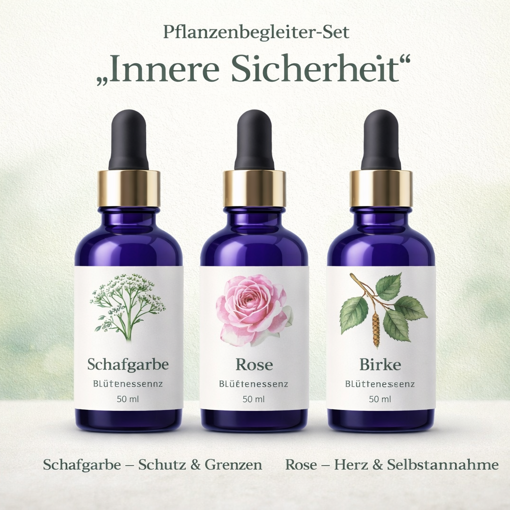 Pflanzenbegleiter-Set „Innere Sicherheit“