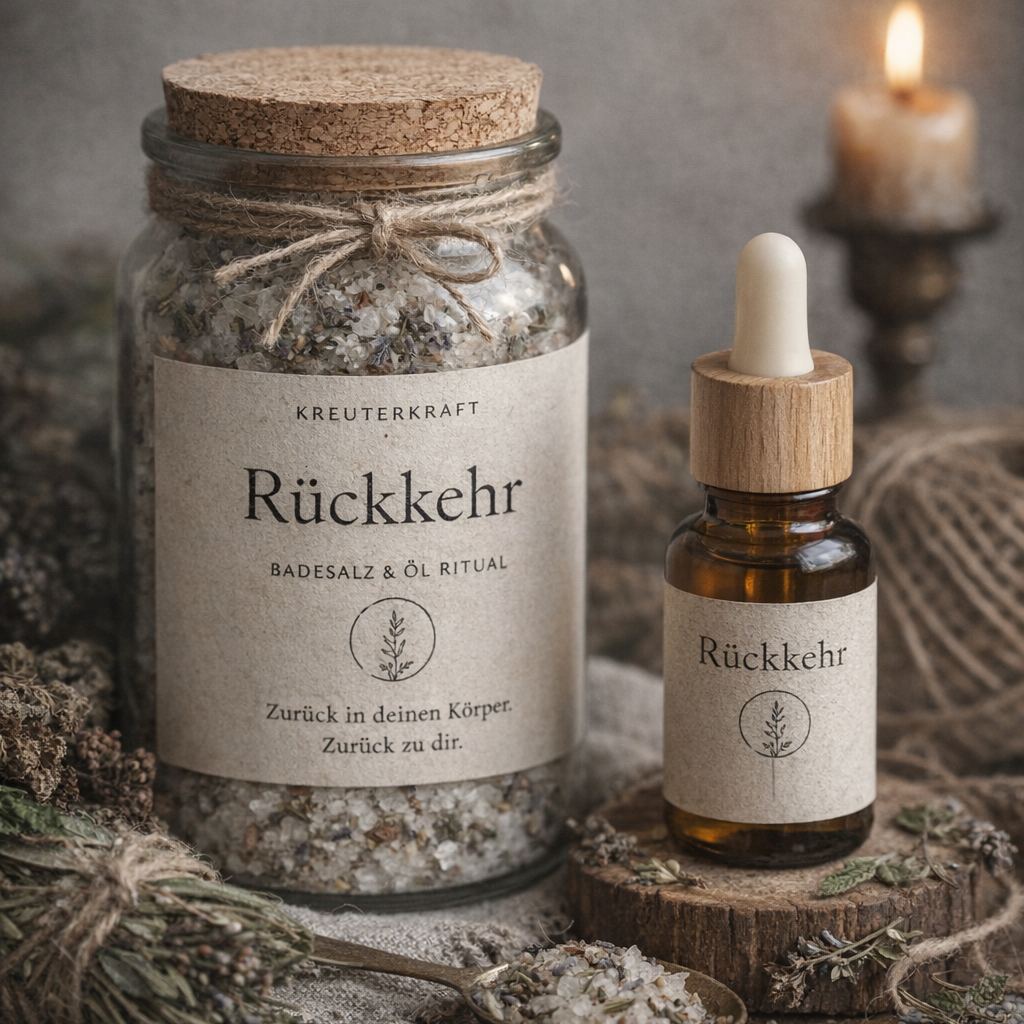 Rückkehr – Badesalz & Öl Ritual
