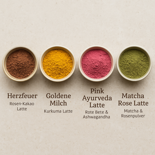Ayurveda & Pflanzenpower - Kreutherkraft's Seelengetränke im 4er Set